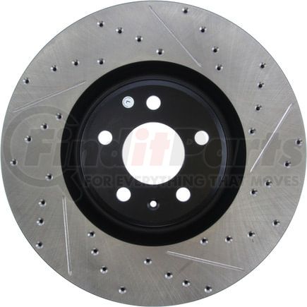 127.33134L by STOPTECH - StopTech Sport Drilled & Slotted Brake Rotor; Front Left