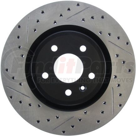 127.61094R by STOPTECH - StopTech Sport Drilled & Slotted Brake Rotor; Front Right