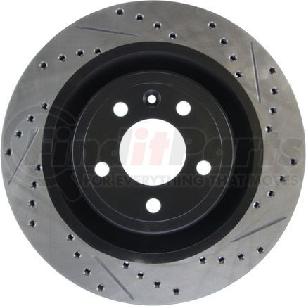127.61098L by STOPTECH - StopTech Sport Drilled & Slotted Brake Rotor; Front Left
