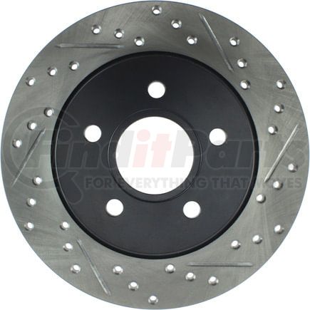 127.61099L by STOPTECH - StopTech Sport Drilled & Slotted Brake Rotor; Rear Left