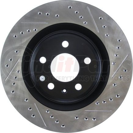 127.33137L by STOPTECH - StopTech Sport Drilled & Slotted Brake Rotor; Rear Left