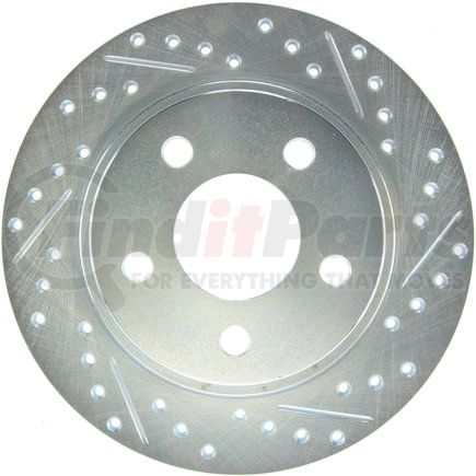 227.62045L by STOPTECH - StopTech Select Sport Drilled and Slotted Brake Rotor; Rear Left