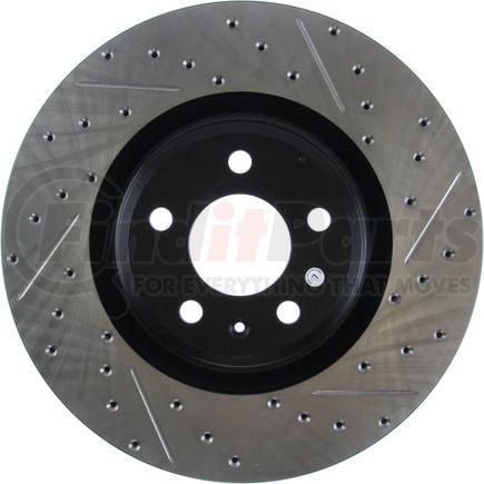 127.33138L by STOPTECH - StopTech Sport Drilled & Slotted Brake Rotor; Front Left