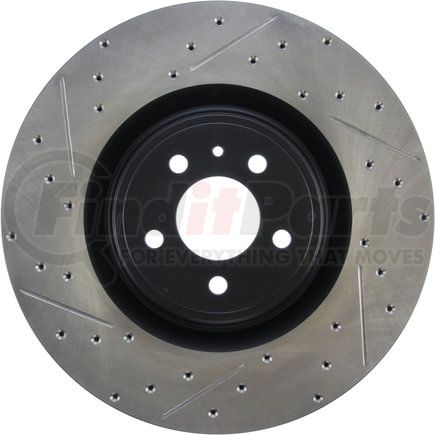 StopTech 127.61106R Disc Brake Rotor StopTech Sport Drilled & Slotted Brake Rotor; Front Right