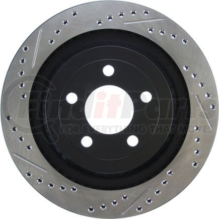 127.61109R by STOPTECH - StopTech Sport Drilled & Slotted Brake Rotor; Rear Right