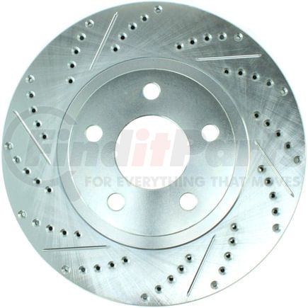 227.62055R by STOPTECH - StopTech Select Sport Drilled and Slotted Brake Rotor; Front Right
