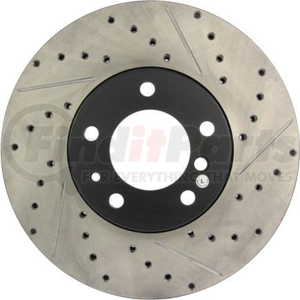 127.34031L by STOPTECH - StopTech Sport Drilled & Slotted Brake Rotor; Front Left