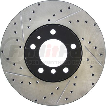 127.34031R by STOPTECH - StopTech Sport Drilled & Slotted Brake Rotor; Front Right
