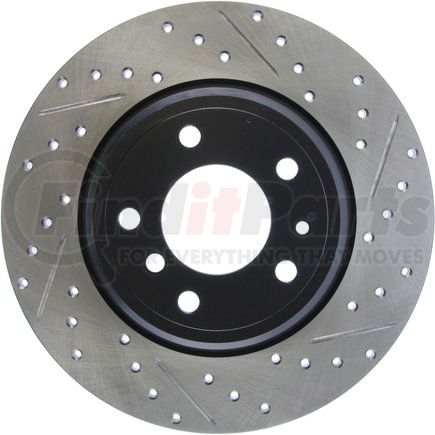 127.34032L by STOPTECH - StopTech Sport Drilled & Slotted Brake Rotor; Rear Left
