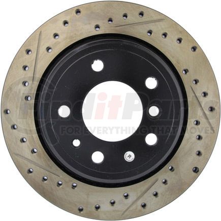 127.34034R by STOPTECH - StopTech Sport Drilled & Slotted Brake Rotor; Rear Right