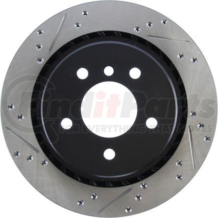 127.34037R by STOPTECH - StopTech Sport Drilled & Slotted Brake Rotor; Rear Right