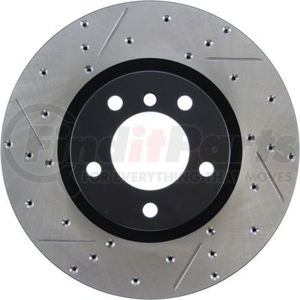 127.34039R by STOPTECH - StopTech Sport Drilled & Slotted Brake Rotor; Front Right