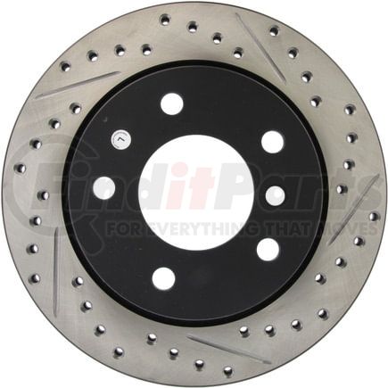 127.34044L by STOPTECH - StopTech Sport Drilled & Slotted Brake Rotor; Rear Left