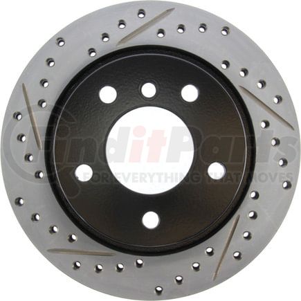 127.34044R by STOPTECH - StopTech Sport Drilled & Slotted Brake Rotor; Rear Right