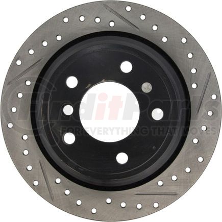 127.34046L by STOPTECH - StopTech Sport Drilled & Slotted Brake Rotor; Rear Left