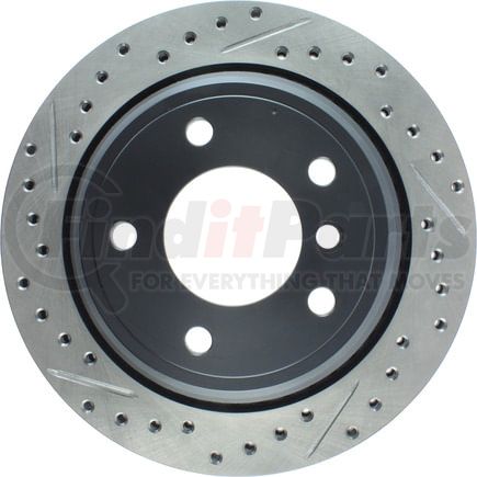 127.34046R by STOPTECH - StopTech Sport Drilled & Slotted Brake Rotor; Rear Right