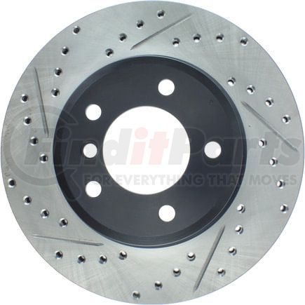 127.34048R by STOPTECH - StopTech Sport Drilled & Slotted Brake Rotor; Front Right