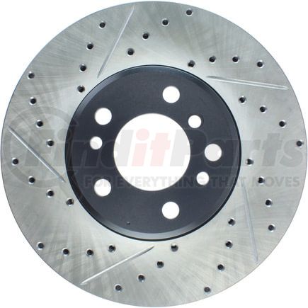 127.34050R by STOPTECH - StopTech Sport Drilled & Slotted Brake Rotor; Front Right
