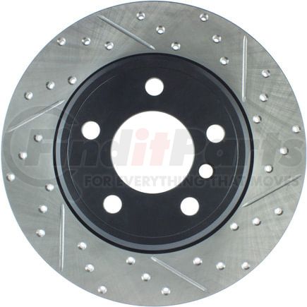 127.34051L by STOPTECH - StopTech Sport Drilled & Slotted Brake Rotor; Rear Left