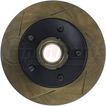 StopTech 126.62015SR Disc Brake Rotor Sport Slotted Brake Rotor, Front Right