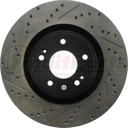 127.51036R by STOPTECH - StopTech Sport Drilled & Slotted Brake Rotor; Front Right