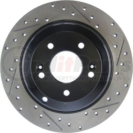 127.51037L by STOPTECH - StopTech Sport Drilled & Slotted Brake Rotor; Rear Left