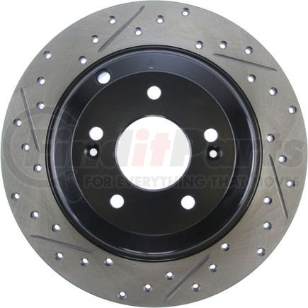 127.51037R by STOPTECH - StopTech Sport Drilled & Slotted Brake Rotor; Rear Right