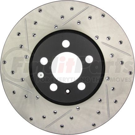 StopTech 127.33059R Disc Brake Rotor StopTech Sport Drilled & Slotted Brake Rotor; Front Right