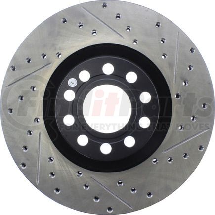 StopTech 127.33060L Disc Brake Rotor StopTech Sport Drilled & Slotted Brake Rotor; Front Left