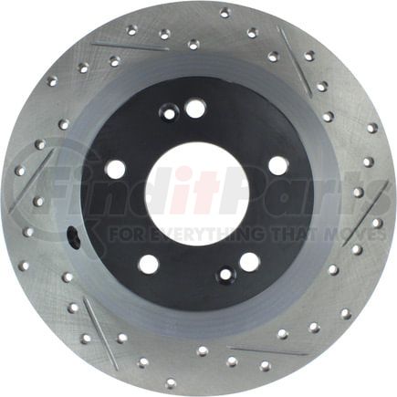 127.51039L by STOPTECH - StopTech Sport Drilled & Slotted Brake Rotor; Rear Left