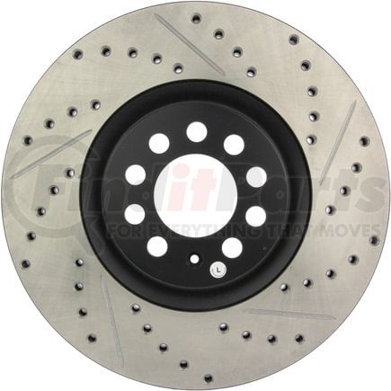 StopTech 127.33062L Disc Brake Rotor StopTech Sport Drilled & Slotted Brake Rotor; Front Left