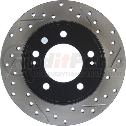 127.51043L by STOPTECH - StopTech Sport Drilled & Slotted Brake Rotor; Rear Left