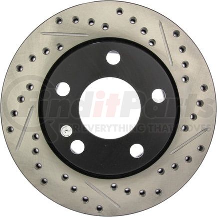 127.33067L by STOPTECH - StopTech Sport Drilled & Slotted Brake Rotor; Rear Left
