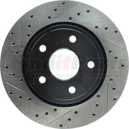 127.58001R by STOPTECH - StopTech Sport Drilled & Slotted Brake Rotor; Front Right