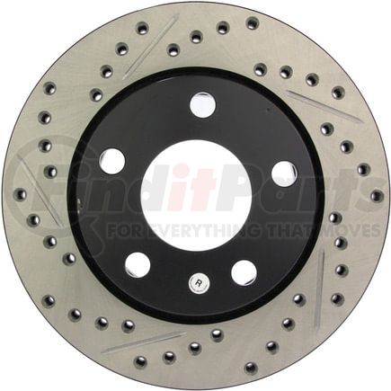 StopTech 127.33067R Disc Brake Rotor StopTech Sport Drilled & Slotted Brake Rotor; Rear Right