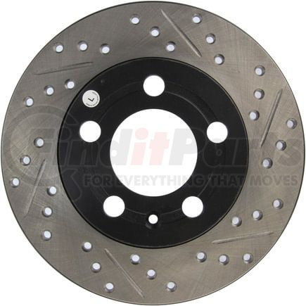 127.33068L by STOPTECH - StopTech Sport Drilled & Slotted Brake Rotor; Rear Left