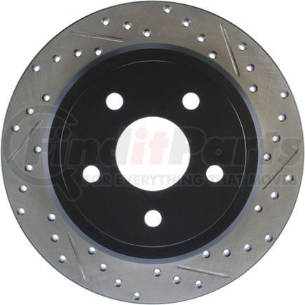 127.58002L by STOPTECH - StopTech Sport Drilled & Slotted Brake Rotor; Rear Left