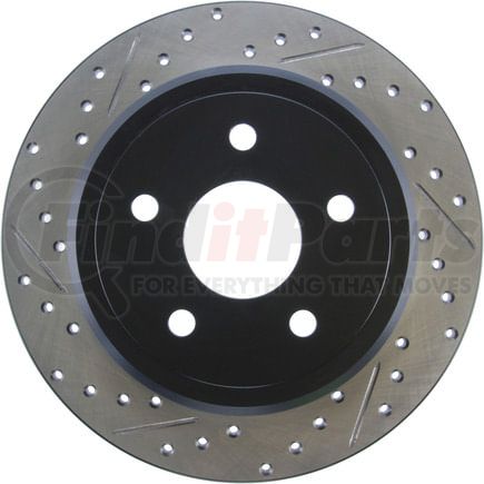 127.58002R by STOPTECH - StopTech Sport Drilled & Slotted Brake Rotor; Rear Right