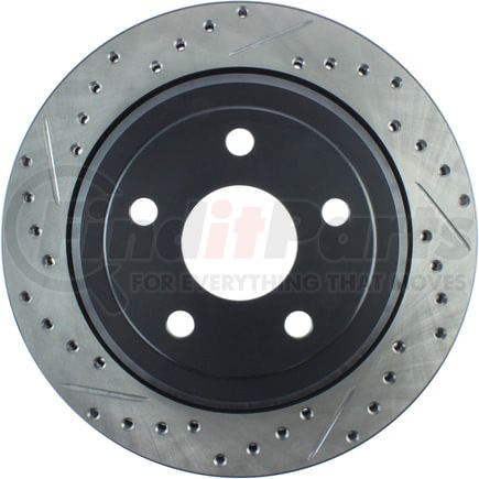 127.58007R by STOPTECH - StopTech Sport Drilled & Slotted Brake Rotor; Rear Right