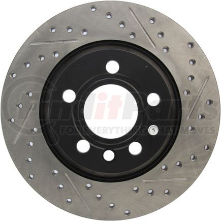 127.33076CL by STOPTECH - StopTech Sport Cryo Drilled & Slotted Brake Rotor; Rear Left