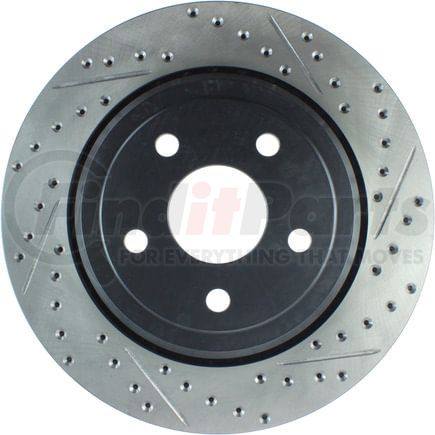 127.58009L by STOPTECH - StopTech Sport Drilled & Slotted Brake Rotor; Rear Left