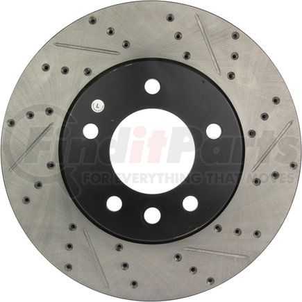 StopTech 127.33080L Disc Brake Rotor StopTech Sport Drilled & Slotted Brake Rotor; Front Left