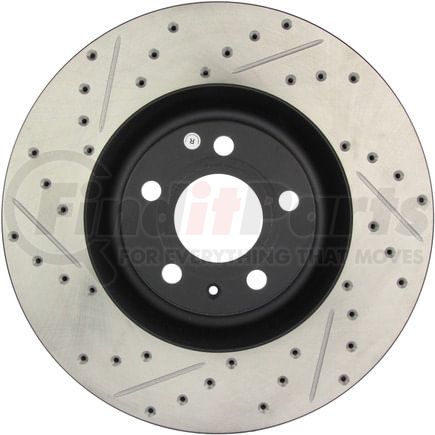 127.33087R by STOPTECH - StopTech Sport Drilled & Slotted Brake Rotor; Front Right