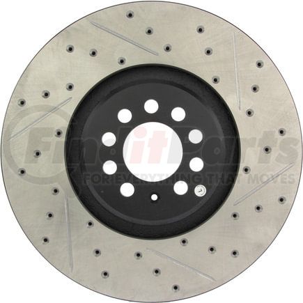 127.33094L by STOPTECH - StopTech Sport Drilled & Slotted Brake Rotor; Front Left