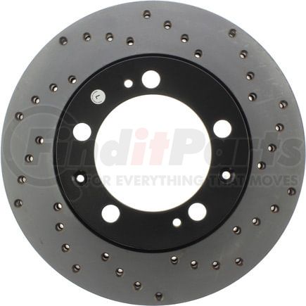 128.37025L by STOPTECH - Sport Cross Drilled Brake Rotor, Front Left