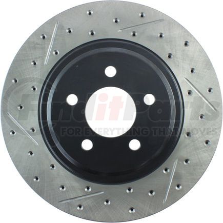127.61045R by STOPTECH - StopTech Sport Drilled & Slotted Brake Rotor; Front Right