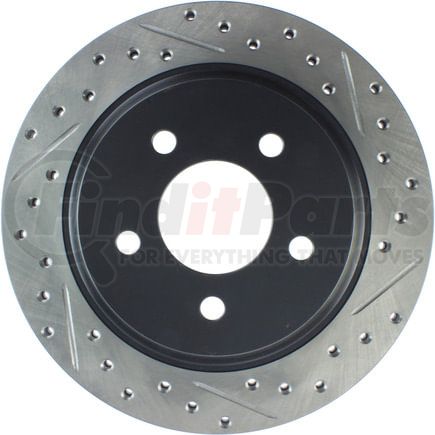 127.61046L by STOPTECH - StopTech Sport Drilled & Slotted Brake Rotor; Rear Left