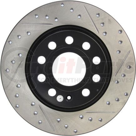 127.33099L by STOPTECH - StopTech Sport Drilled & Slotted Brake Rotor; Rear Left