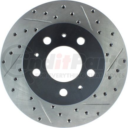 127.61047L by STOPTECH - StopTech Sport Drilled & Slotted Brake Rotor; Front Left