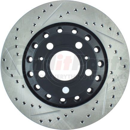 127.33102R by STOPTECH - StopTech Sport Drilled & Slotted Brake Rotor; Rear Right